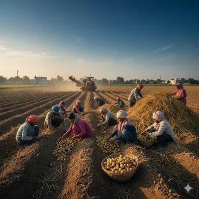 Post Harvesting Potato Care