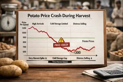 Why Potato Prices Crash During Peak Harvest — Lessons from Mainpuri and Beyond