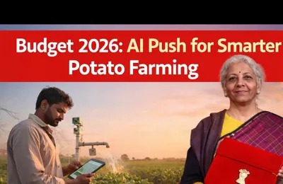 Union Budget Unveils AI Tool & Boosts Agri Funding.Key Takeaways for India’s Potato Sector